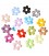 Perle Miste Fiore 6 Petali 17x20x3 mm (10 pezzi)