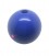 Perla Tonda Resina 30 mm (foro 5,5 mm) Blu Zaffiro