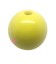 Perla Tonda Resina 30 mm (foro 5,5 mm) Giallo Limone