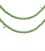 Filo Rondelle 4 mm Mezzo Cristallo Olivine