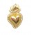 Ciondolo Cuore Sacro 40x25 mm Oro