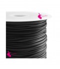 Cordoncino PVC Forato 3 mm colore Nero (50 metri)