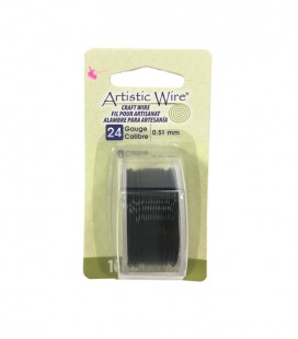 Filo Nero Artistic Wire .020" (0,51 mm) 9,14 metri