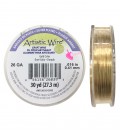 Filo Rame Oro Artistic Wire .016" (0,41 mm) 27,3 metri