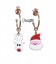 Cerchietti Babbo Natale con Renna Argento 925 Rosé