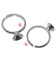 Base Anello con Castone per Chaton SS39 colore Acciaio