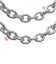 Catena Forzatina 20x16x4 mm Alluminio Argento (1 metro)
