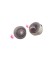 Perla Conchiglia Chiocciola 10x10 mm Resina Beige e Rosso Bordeaux