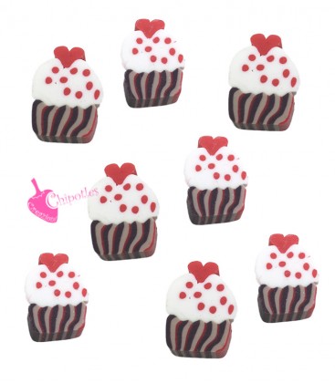 Perle Cupcake Pasta Polimerica (10 pezzi)