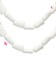 Perla Tubetto Corallo Resina 20 mm colore Bianco Latte