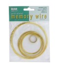 Filo Armonico 5 Misure Oro Memory Wire Gold Plated Beadsmith®