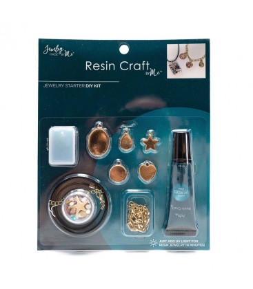 Kit Resina UV per Bigiotteria Resin Kit Jewelry Starter