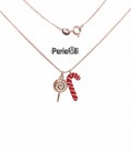 Collana Candies Argento 925 Rosé