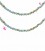 Filo Rondelle 6 mm Mezzo Cristallo Pagoda Blue Golden Brown Opal