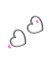 Ciondolo Cuore 15x16 mm colore Argento Antico