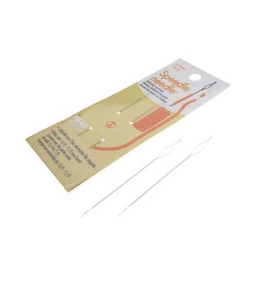Aghi Infilatura Rapida 76 mm Speedle Needle Beadsmith® (2 pezzi)