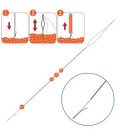 Aghi Infilatura Rapida 76 mm Speedle Needle Beadsmith® (2 pezzi)
