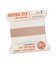 Filo di Seta Griffin misura 2 - 0,45 mm Light Pink (2 metri)