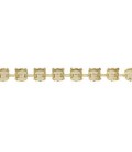 Catena per Bracciale con Castoni per Chaton SS29 6 mm colore Argento Antico (cm)