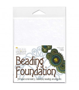 Base per Ricamo Soutache 28x22 cm Beading Foundation Beadsmith® (4 Fogli)