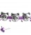 Perle Foro Largo Gatto color Argento Antico (20 pezzi)