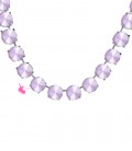 Catena per Collana con 10 Castoni per Rivoli 1122 12 mm colore Acciaio (13,5 cm)