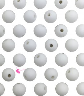 Perle Acrilico Opache 4 mm Brilliant White Confezione Grande (900 pezzi circa)