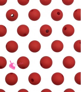 Perle Acrilico Opache 4 mm Candy Red Confezione Grande (900 pezzi circa)