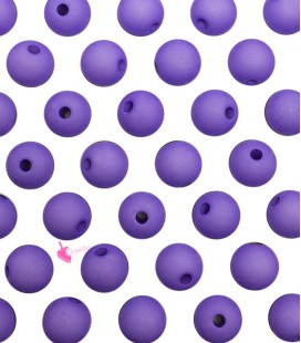 Perle Acrilico Opache 4 mm Ultra Violet Purple Confezione Grande (900 pezzi circa)