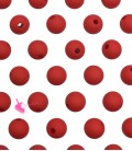 Perle Acrilico Opache 6 mm Scarlet Red (100 pezzi)