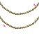 Filo Rondelle 4 mm Mezzo Cristallo Light Gold