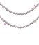 Filo Rondelle 4 mm Mezzo Cristallo Light Lavender Opal AB