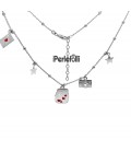 Collana Barattolo Portafortuna Argento 925