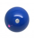 Perla Tonda Resina 22 mm (foro 3,3 mm) Blu
