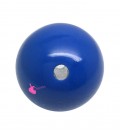 Perla Tonda Resina 22 mm (foro 3,3 mm) Blu
