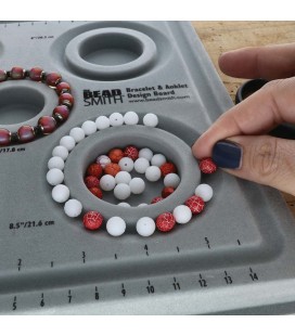 Tavola per Bracciali di Perline con Coperchio 35x27 cm Bracelet Bead Board Beadsmith®
