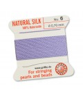 Filo di Seta Griffin misura 6 - 0,70 mm Amethyst