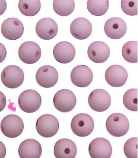 Perle Acrilico Opache 4 mm Matt Pink Lilac Rose Confezione Risparmio (900 pezzi circa)