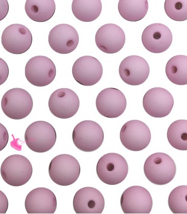Perle Acrilico Opache 4 mm Matt Pink Lilac Rose Confezione Risparmio (900 pezzi circa)