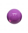 Perla Tonda Resina 25 mm (foro 5,5 mm) Violetto