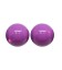 Perla Tonda Resina 12 mm (foro 2,6 mm) Violetto