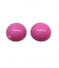 Cabochon Tondo Resina 14 mm Fucsia