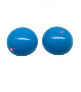 Cabochon Tondo Resina 14 mm Blu