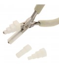 Pinza con 3 Punte Intercambiabili in Nylon per Wire