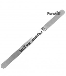 Bracciale Personalizzato con Incisione Nome Frase Alluminio