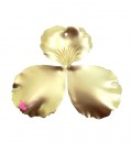 Ciondolo Fiore 3 Petali 40x35 mm Oro Opaco