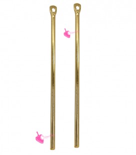 Ciondolo Barretta 1,6x45 mm Kama Placcato Oro 24K