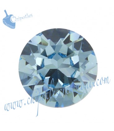 Chaton Swarovski® 1088 SS39 8 mm Aquamarine