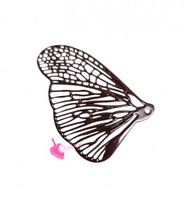 Ciondolo Ala di Farfalla 32x36 mm color Marrone