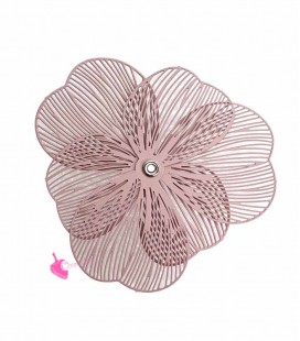 Fiore Modellabile 6 Petali 35 mm Rosa
